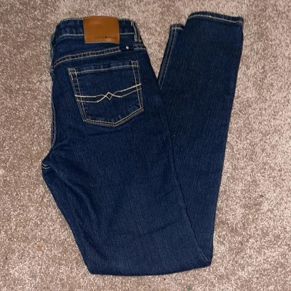 Lucky Brand Zoe Big Girls Skinny Jeans Dark Wash - size 14 - Y - Picture 6 of 6
